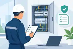 Eisen aan rapportage elektrische inspectie