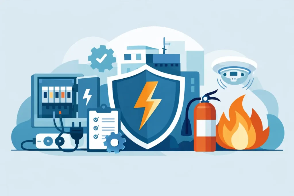 Elektrische brandveiligheid goed organiseren