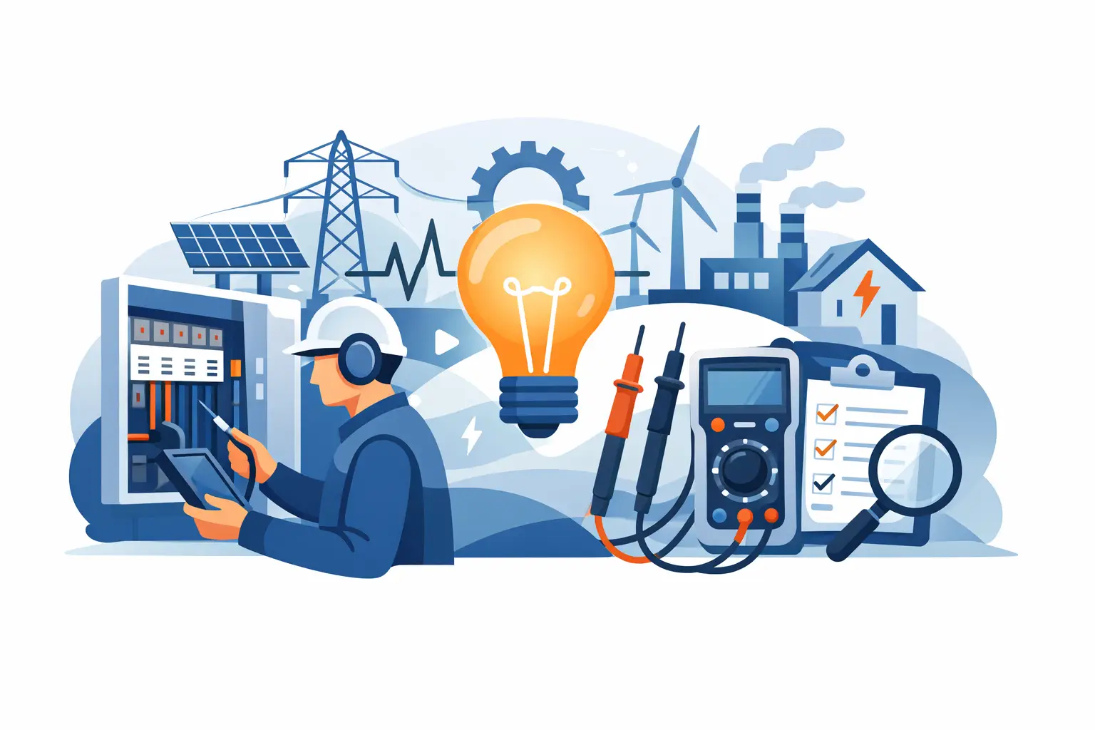 Engineering en inspectie elektrotechniek