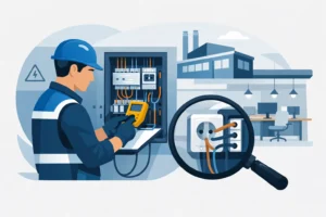 Inspectie elektrische installatie bedrijfspand