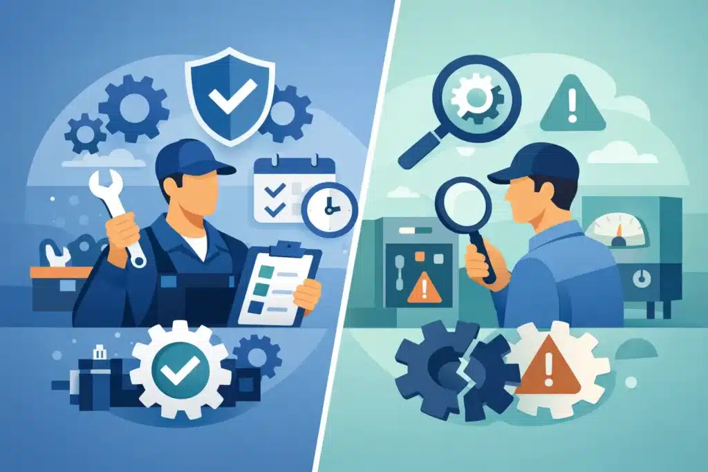 Preventief onderhoud versus inspectie uitgelegd