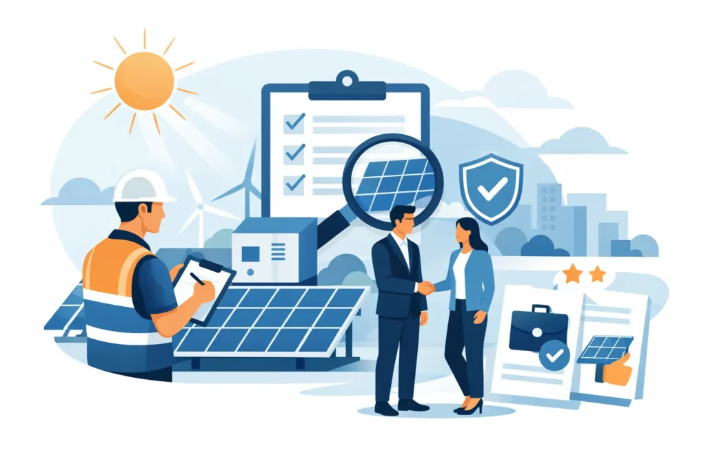 PV installatie inspectie bedrijf kiezen