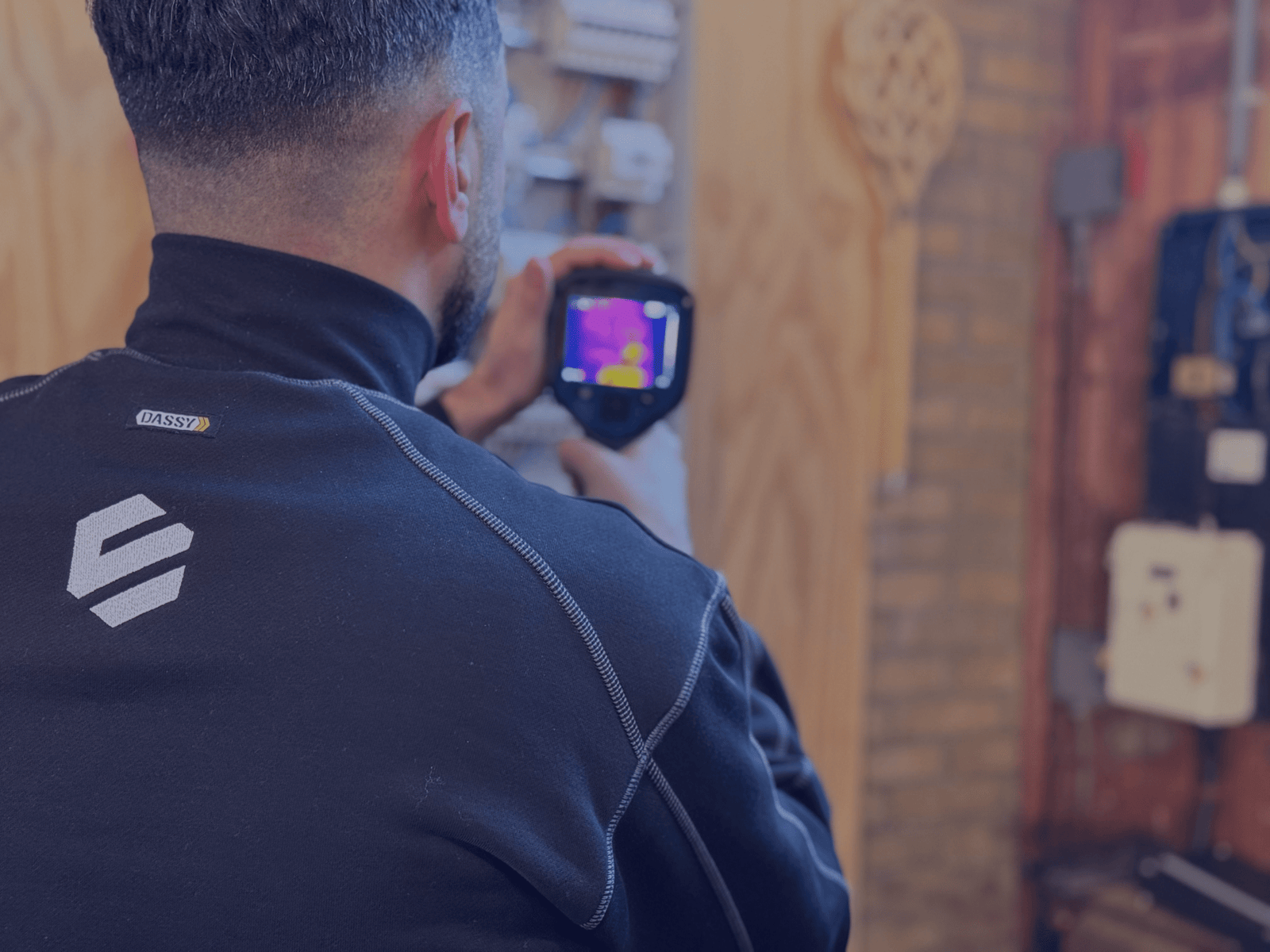 Thermografische inspectie van elektrische installatie